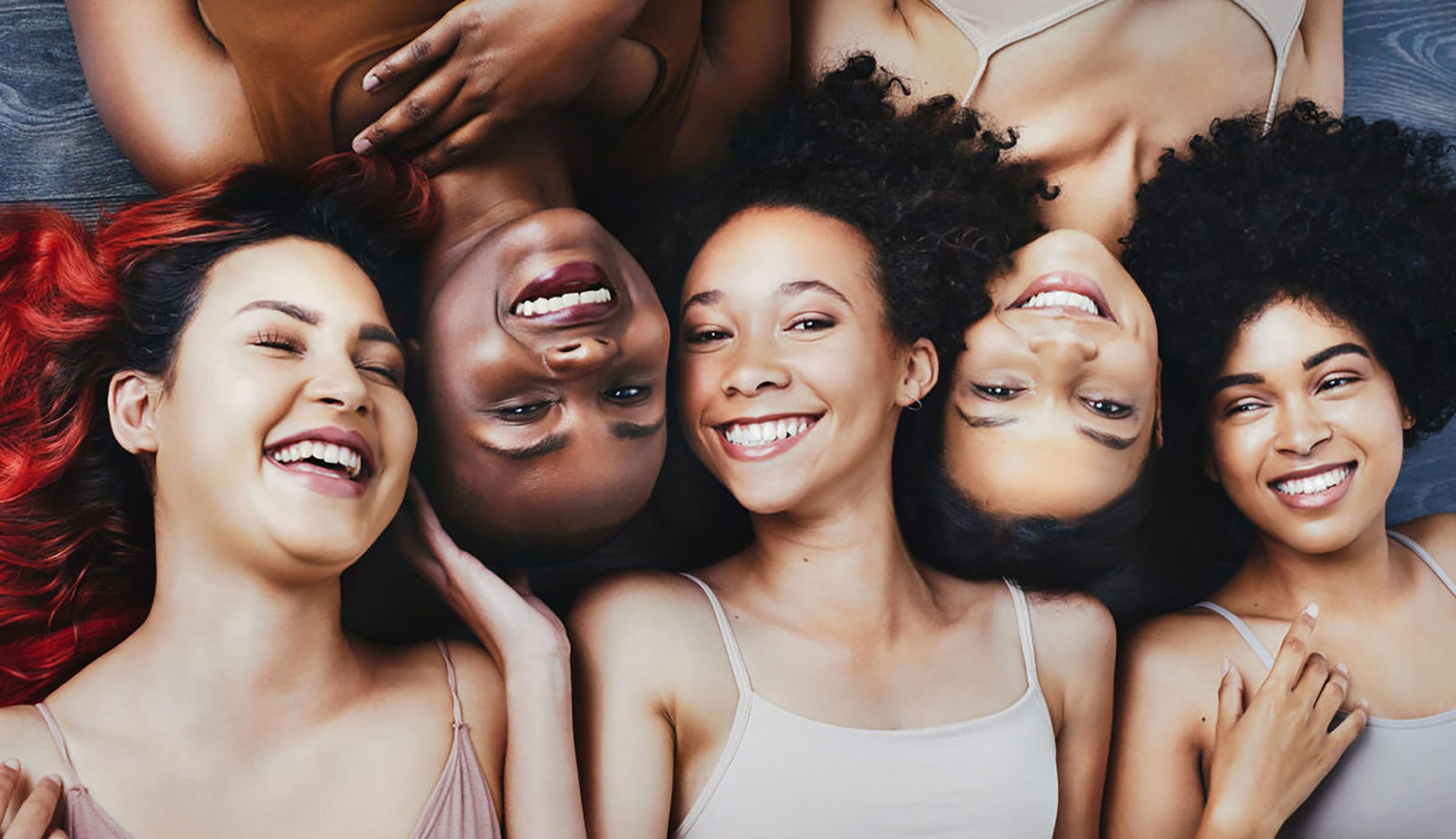 Smiling women